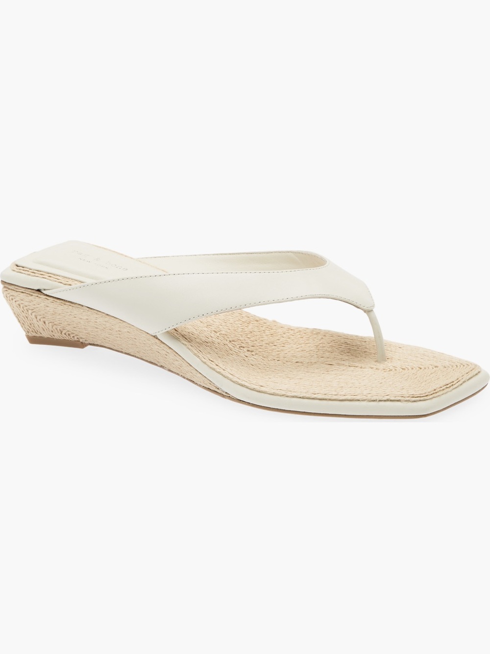 NEW rag & bone Jo Espadrille Wedge Flip Flop